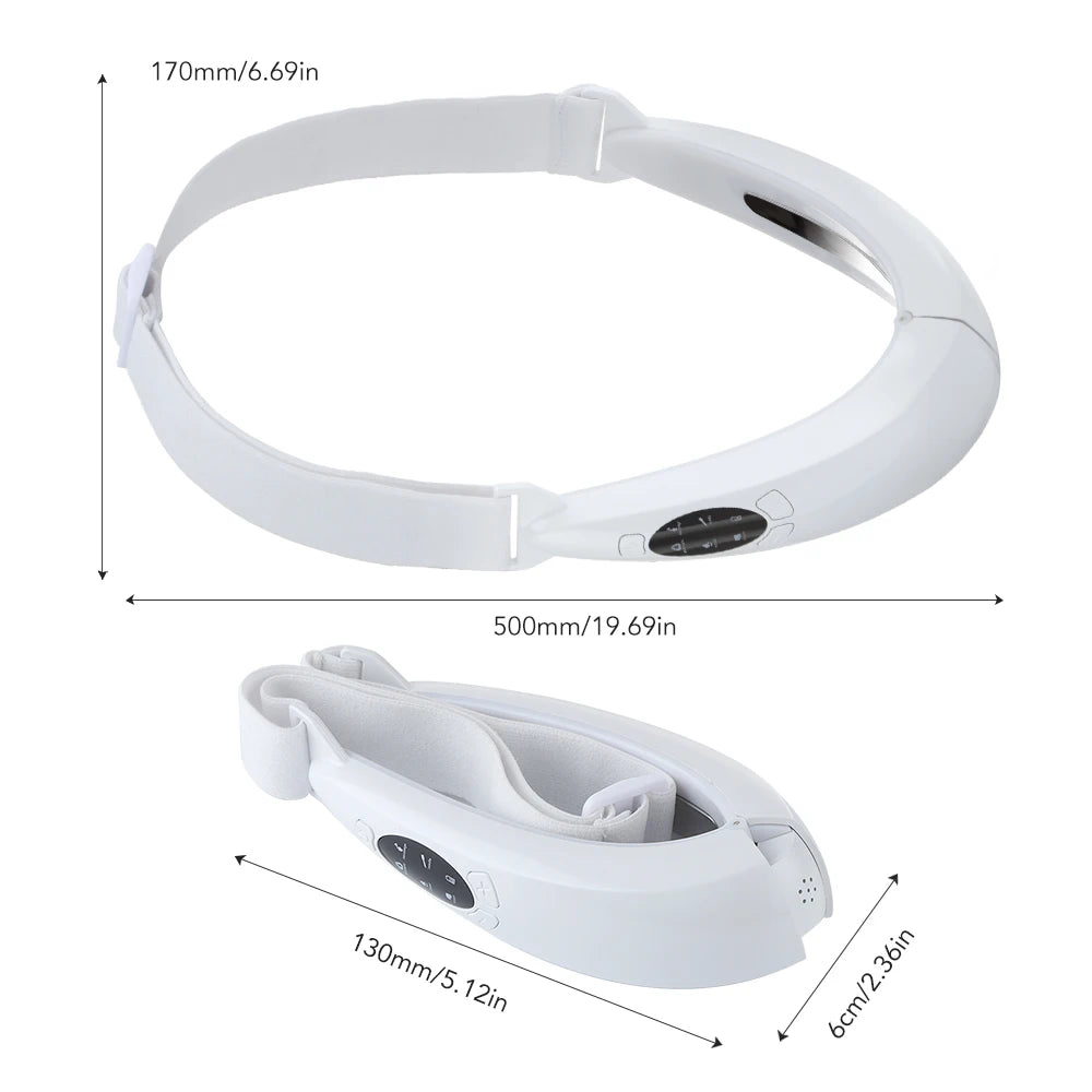 جهاز EMS لحزام رفع الذقن المزدوجة وشد الوجه V-Shape مع تصميم USB قابل للشحن