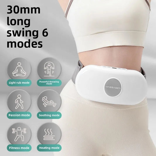 Waist Fat Machine Stomach Machine Lazy Exercise Machine Home Multifunctional Waist and Back Hot Compress Abdominal Massager