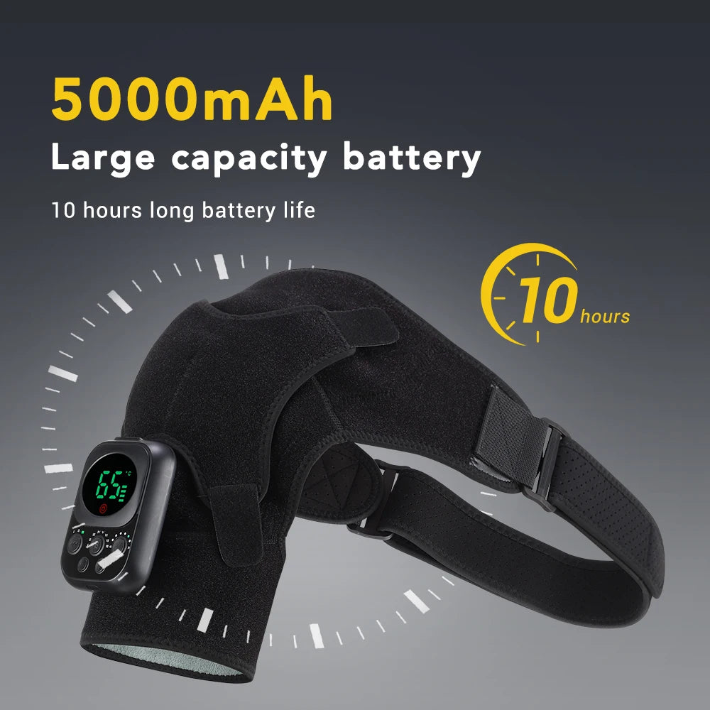 Black electronic device with a large capacity battery feature on a dark background